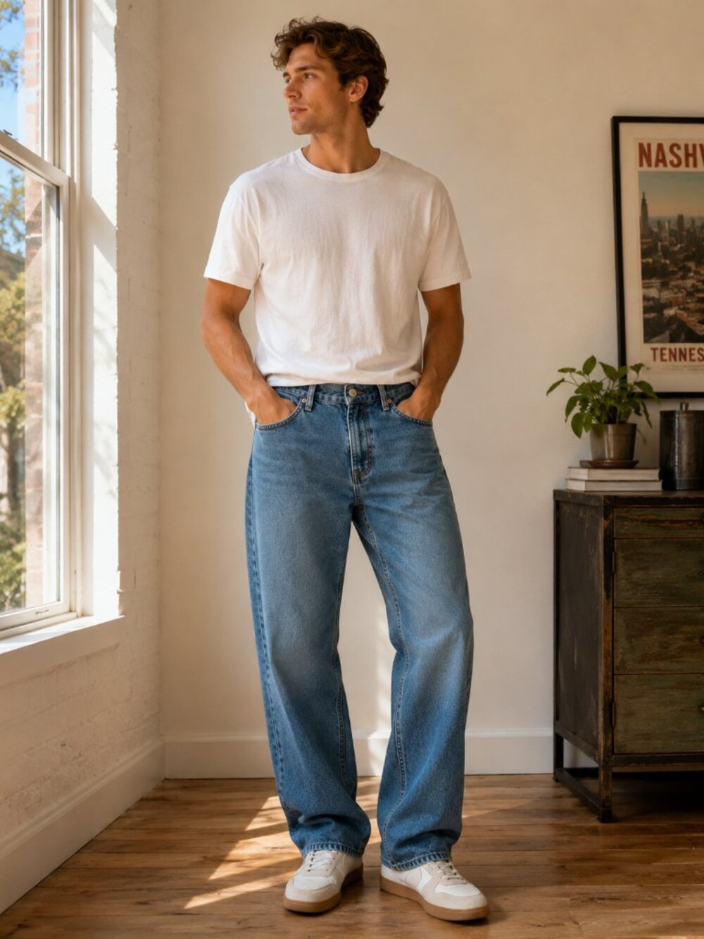 Levi’s 559 Men’s Relaxed Straight Leg Jeans Medium Wash 30x30 1112